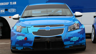 Chevy Cruze Crashing 2009 World Touring Car Championship Series